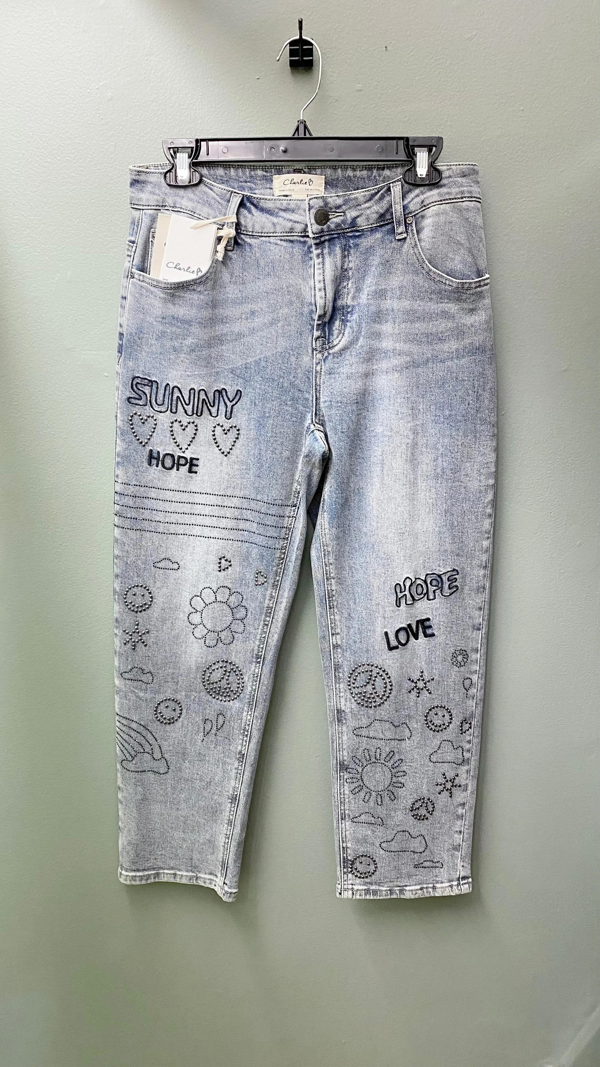 * Charlie B Embellished Jean