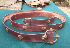 16th Century Acorn Belt, Brown - FB192