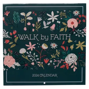 2024 Walk by Faith Wall Calendar CAL226