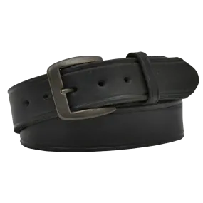 3D Belt Company Men's Latigo Creased Black Leather Belt D1140