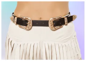 Adjustable Double Buckle Belt