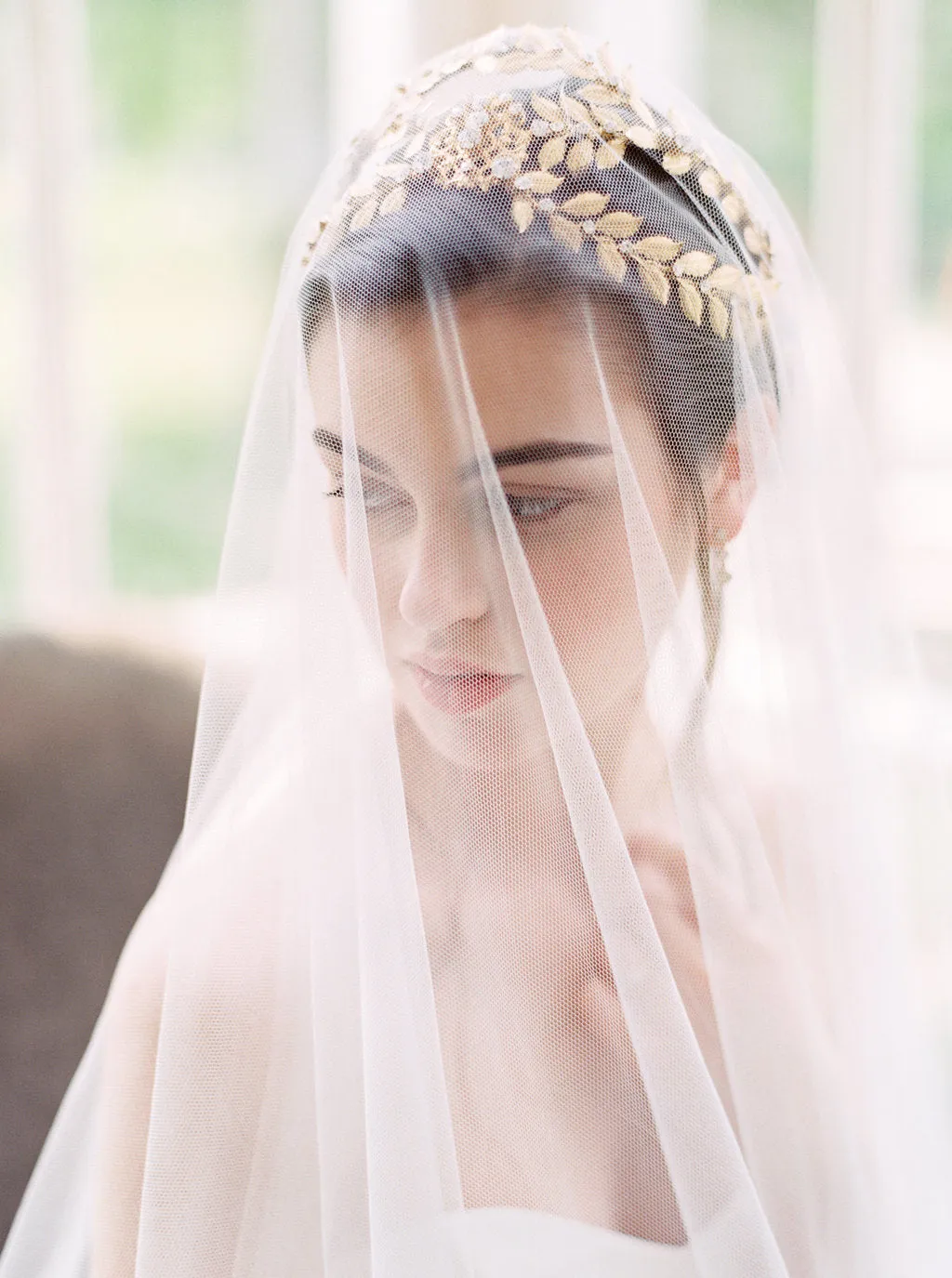 ALEXANDRIA | Gold Wedding Crown