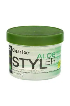 Ampro Clear Ice Aloe Styler 10oz