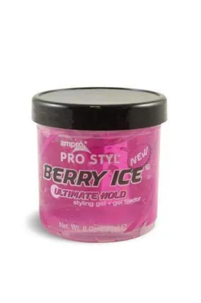 Ampro Pro Styl Berry Ice Ultimate Hold Styling Gel 6oz