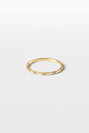 Anthology 02 18K Gold Ring w. Diamond