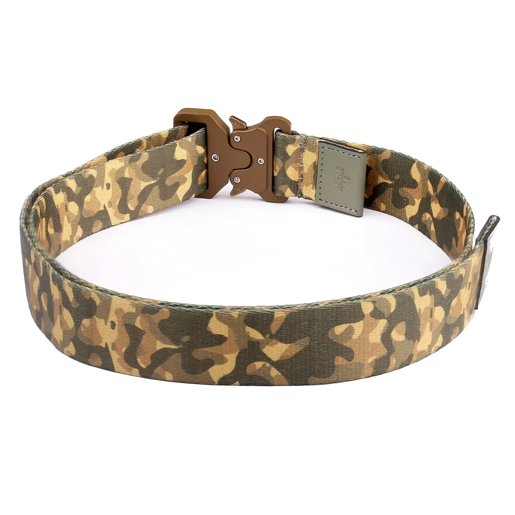 Bacca Bucci Recon Ranger Tactical Series: Robust Nylon Quick-Release Buckle Belt for Men