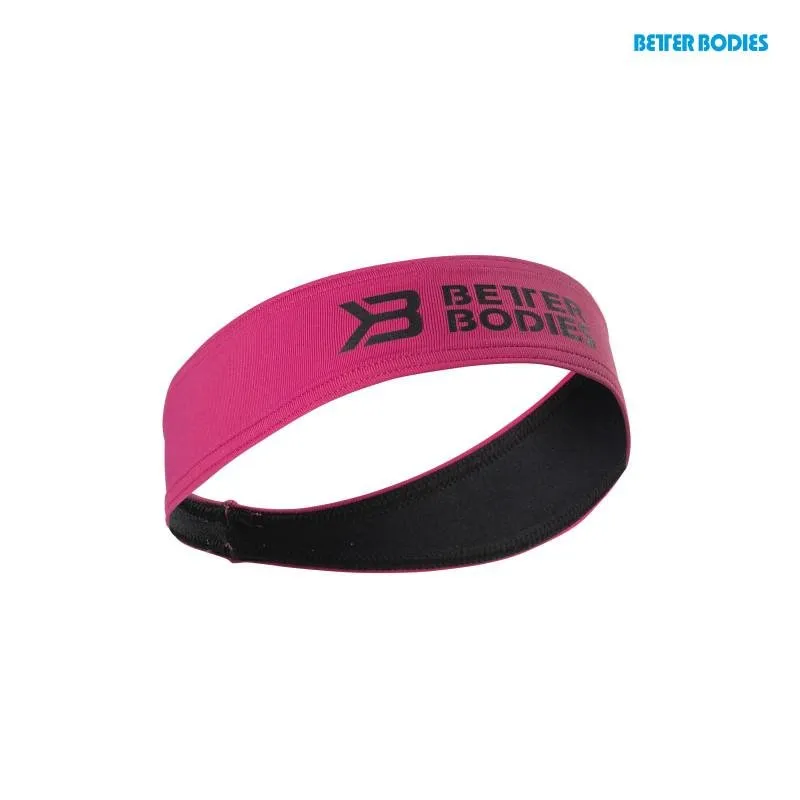 Better Bodies Hair Sweatband - Hot Pink