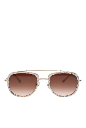 Breton Pincheck Aviator Sunglasses