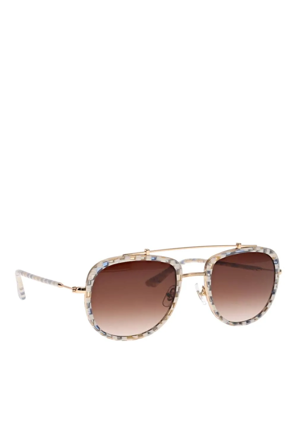 Breton Pincheck Aviator Sunglasses