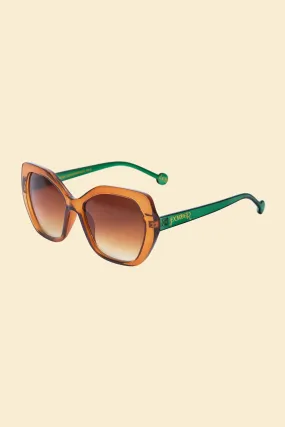 Brianna Sunglasses | Mandarin & Sage {Limited Edition}