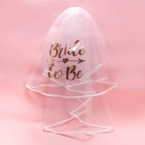 BRIDE TO BE VEIL