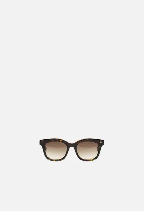 Clerk Sq. Frame Sunglasses / Tortoise