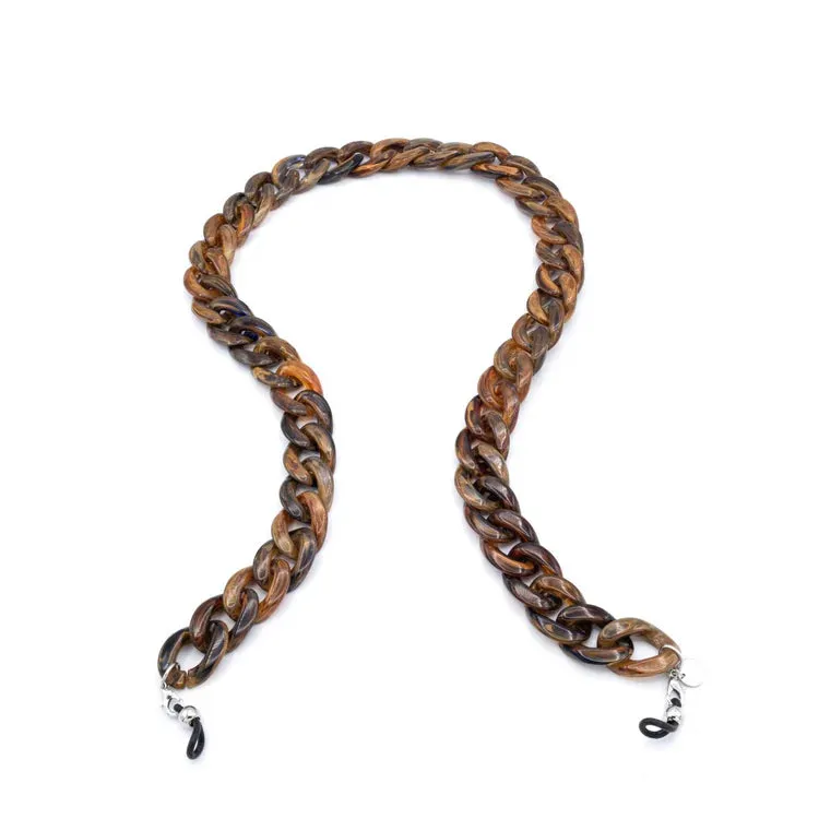 COTI-AMORE ITALIA CLASSIC-Brown-Glasses Chain---Chaine À Lunettes-Brun