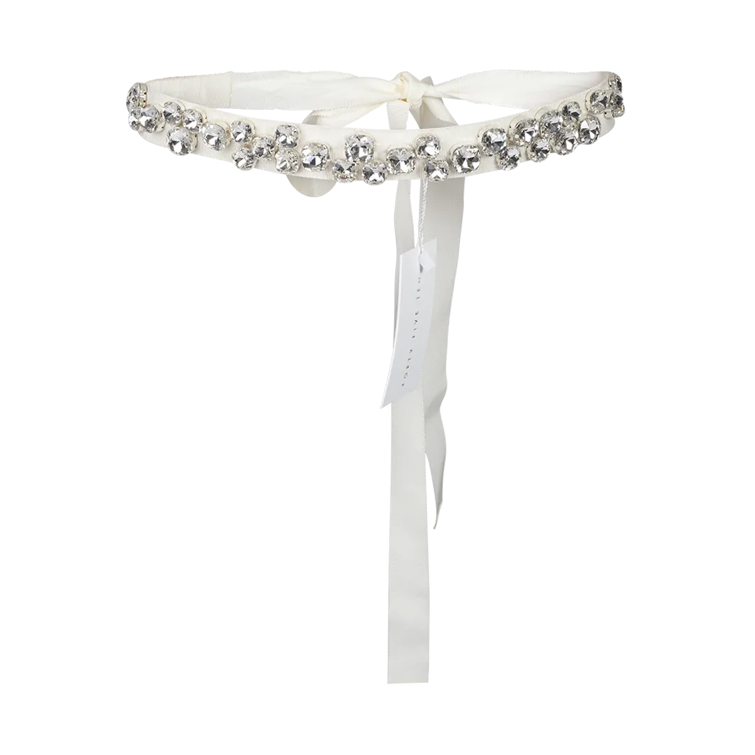 Crystal-Embellished Belt
