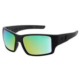 DD Chill - Satin Black/Grey,Green Fusion Mirror Polarised