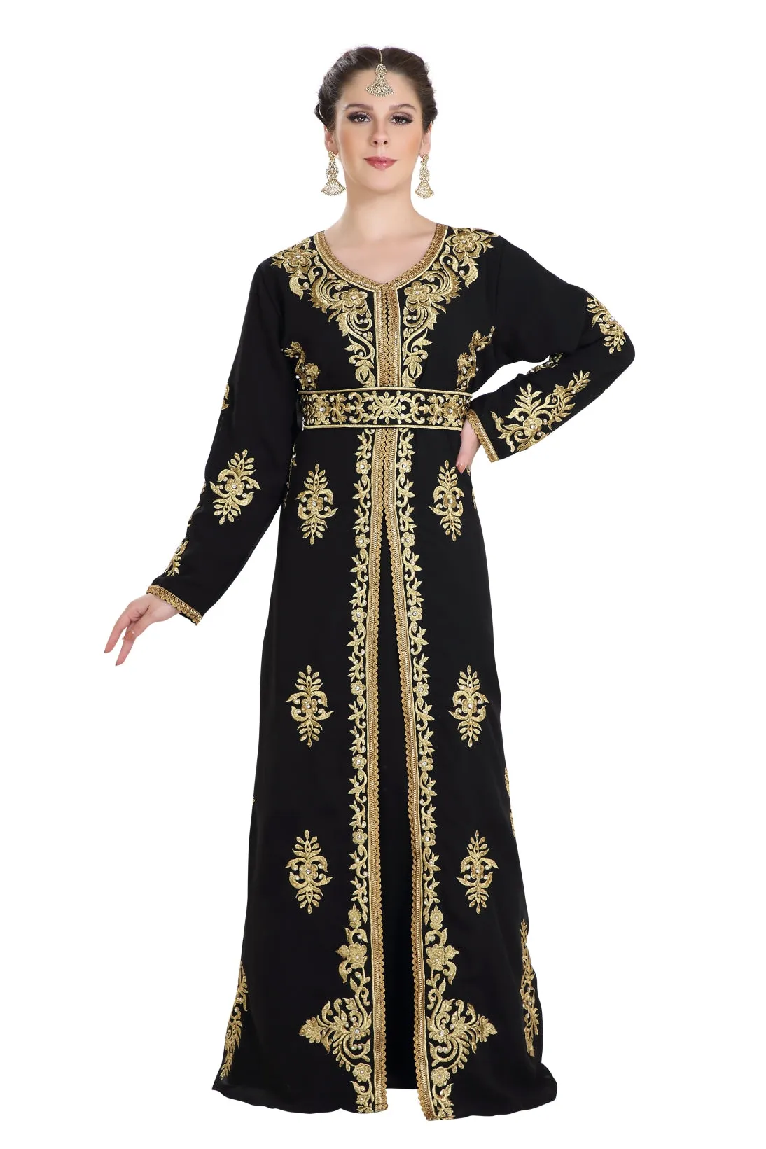 Designer Abaya Arabian Caftan Dress