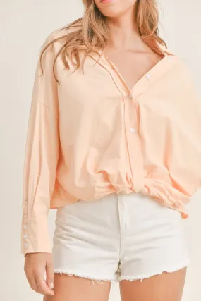 Fraya Front Twist Shirt