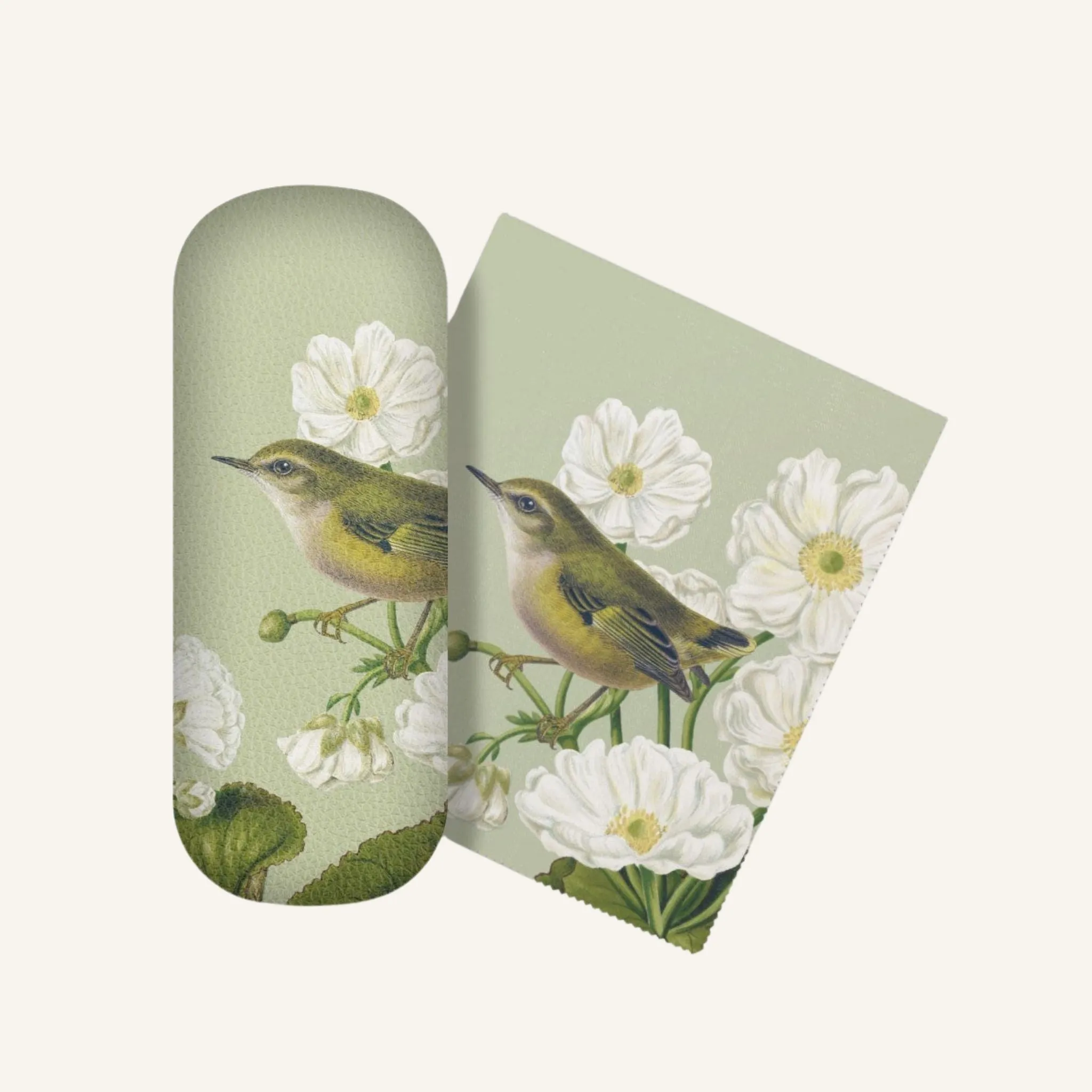 Glasses Case - Bird & Botanical Rifleman