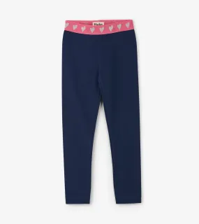 Hatley Hearts Embellished Waist Leggings