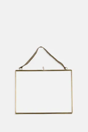 Landscape Hanging Brass Frame 20x15cm