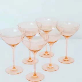 Martini Glasses from Estelle Glass