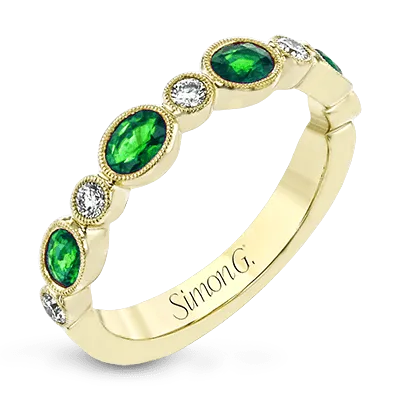 Paradise Gemstone Fashion Ring In 18k Gold With Diamonds