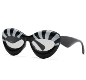 "Lydia" Sunglasses (Black)