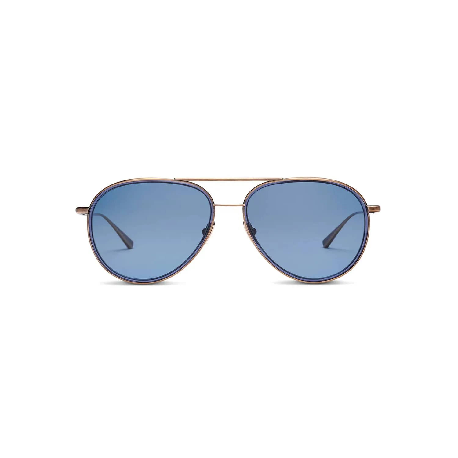 SALT. Optics Columbia 59 Polarized Sun Antique Gold/ Indigo Blue