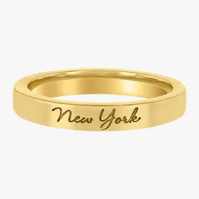 The "I love You" City Ring