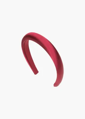 Tori Headband in Satin -- Pinot